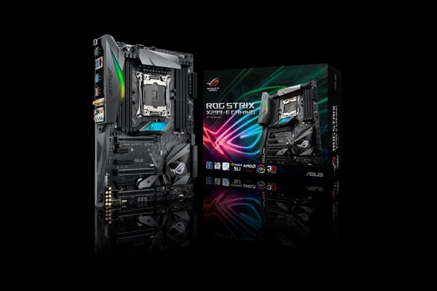 支持CORE-X系列：ASUS 华硕 发布 ROG STRIX X299-E GAMING “猛禽”主板