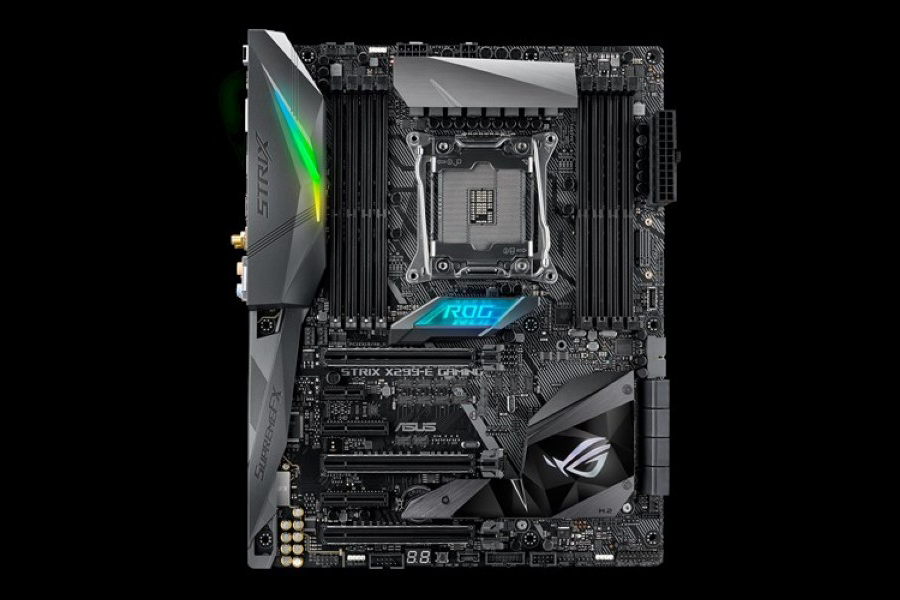 支持CORE-X系列：ASUS 华硕 发布 ROG STRIX X299-E GAMING “猛禽”主板