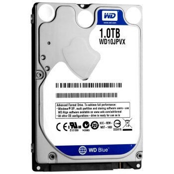 WD 西部数据 WD10JPVX  2.5寸 1TB 笔记本硬盘 拆解