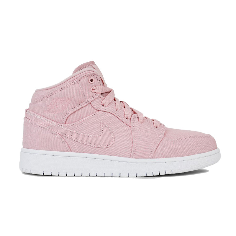 Air Jordan 1 Mid BG 篮球鞋 粉色 开箱