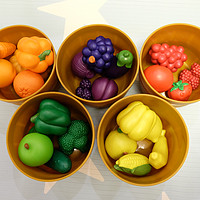 能变着花样玩的才是好玩具 篇一：玩具测评：learning resources仿真水果蔬菜玩具的10+种玩法