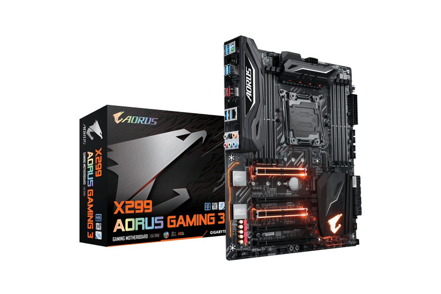 猎鹰出击：GIGABYTE 技嘉 发布 X299 AORUS Gaming 3 /AORUS Gaming 7 主板