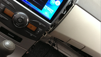 09款丰田卡罗拉车载导航安装记录+导航机开箱