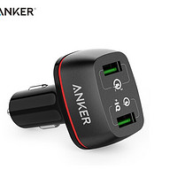 Anker  36W  3口车载充电器/车充 开箱