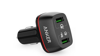 Anker  36W  3口车载充电器/车充 开箱