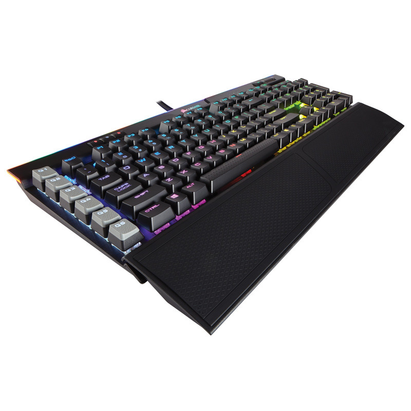 美商海盗船K95 RGB PLATINUM 黑色茶轴机械键盘使用体验