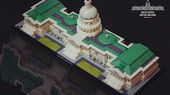 我的LEGO建筑系列 篇九：21030 United States Capitol Building 