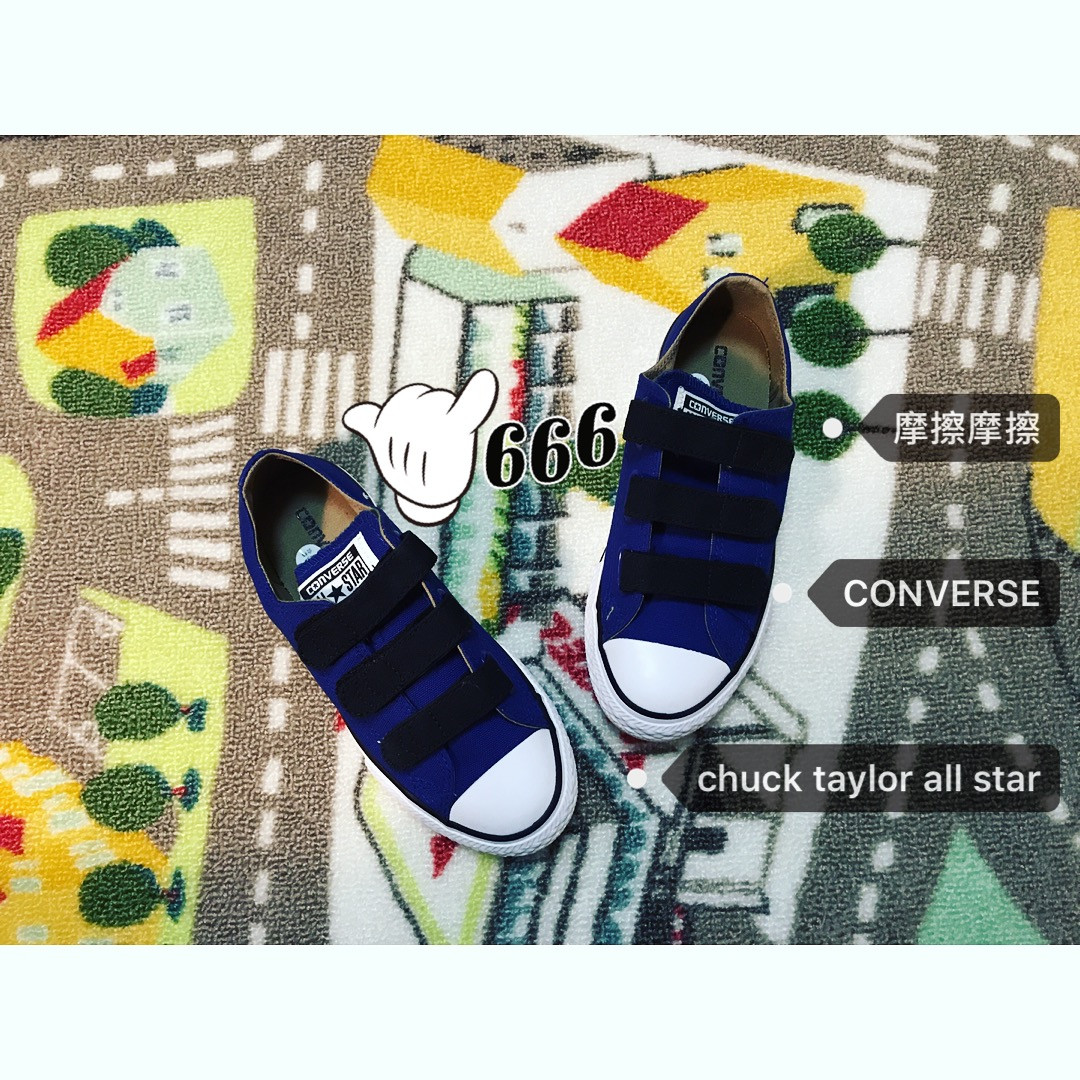 Converse 匡威 CONS星箭 低帮魔术贴帆布童鞋