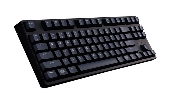 PBT键帽带来的坚实手感：COOLER MASTER 酷冷至尊 推出 “烈焰枪”MasterKeys PBT 系列 机械键盘