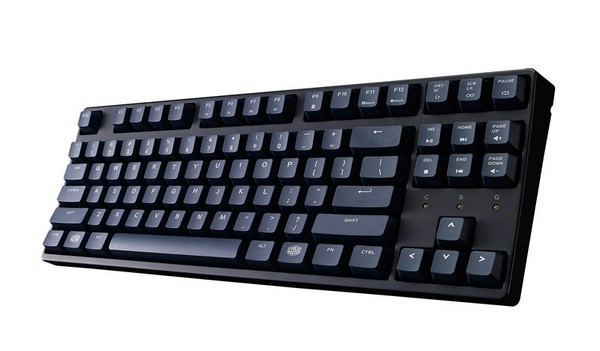 PBT键帽带来的坚实手感：COOLER MASTER 酷冷至尊 推出 “烈焰枪”MasterKeys PBT 系列 机械键盘