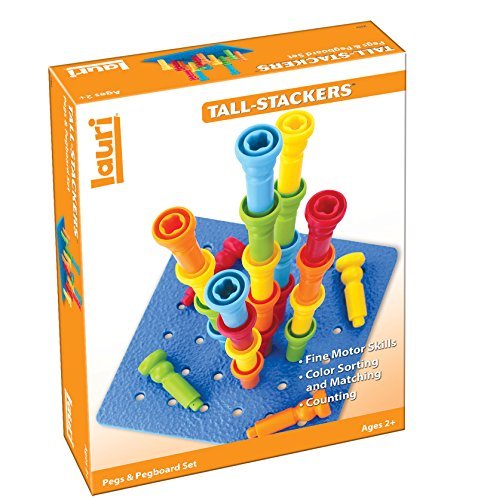 玩具测评 | lauri 小钉板拔钉子系列玩具的10+种玩法