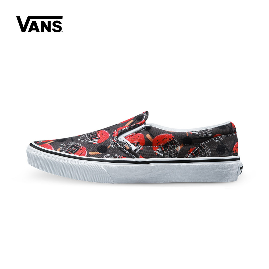 Vans Classic Slip-On 印花一脚蹬帆布鞋