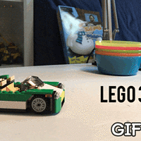 #本站首晒# LEGO 乐高 创意百变三合一系列 31056 绿色敞篷车