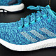 一抹蓝色清风—adidas pureboost clima 跑鞋