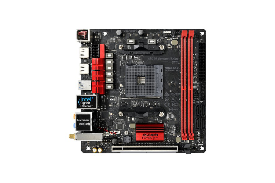 ITX迷你方案：ASRock 华擎 发布 Fatal1ty X370 / AB350 Gaming-ITX/ac 主板