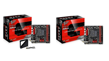 ITX迷你方案：ASRock 华擎 发布 Fatal1ty X370 / AB350 Gaming-ITX/ac 主板