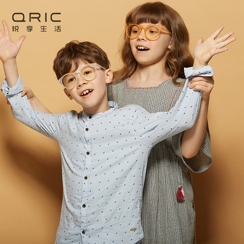 #原创新人# QRIC 锐享生活儿童护目镜，大宝的第一副眼镜！