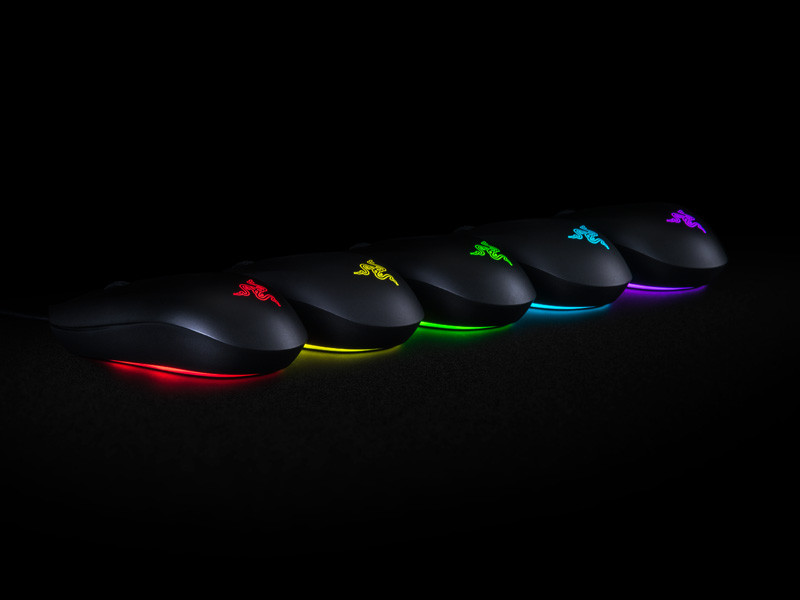 1680万色环绕式灯带：RAZER 雷蛇 发布 Jugan 幻目灵蛇 游戏鼠标