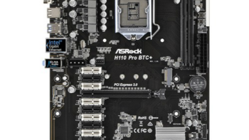 13路火力全开：ASRock 华擎 发布 H110 Pro BTC+ 专业挖矿主板