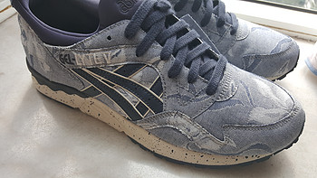 ASICS 亚瑟士 GEL-Lyte V  日本素材花纹 H612N-5050男士复古跑步鞋开箱