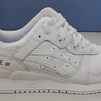 夏日小白鞋之二——asics gel lyte Ⅲ白色运动鞋