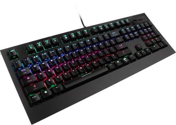 Cherry MX银轴+RGB幻彩：msi 微星 发布 GK-701 RGB 游戏机械键盘
