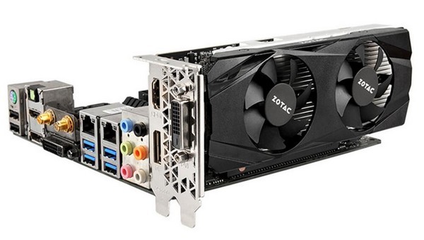 免插电刀卡：ZOTAC 索泰 推出 GTX 1050 Ti Mini迷你精英版显卡