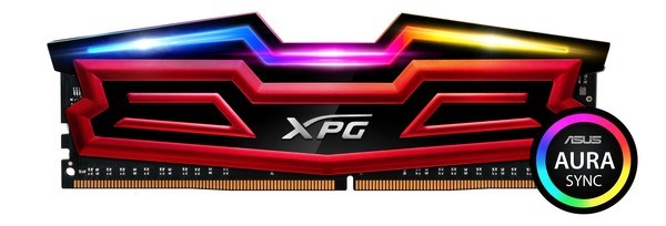 支持AURA Sync幻彩联动：ATADA 威刚 发布 XPG SPECTRIX D40 RGB 电竞内存