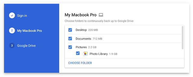 支持Mac备份：Google 谷歌 发布 Backup & Sync云盘工具