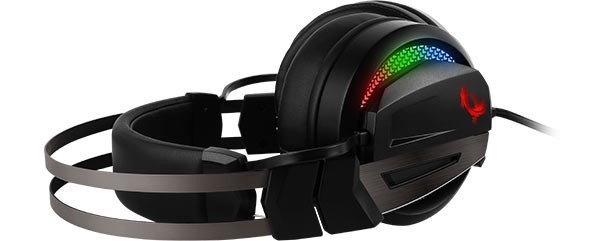 虚拟7.1+RGB幻彩：msi 微星 发布 Immerse GH70 头戴式电竞耳机