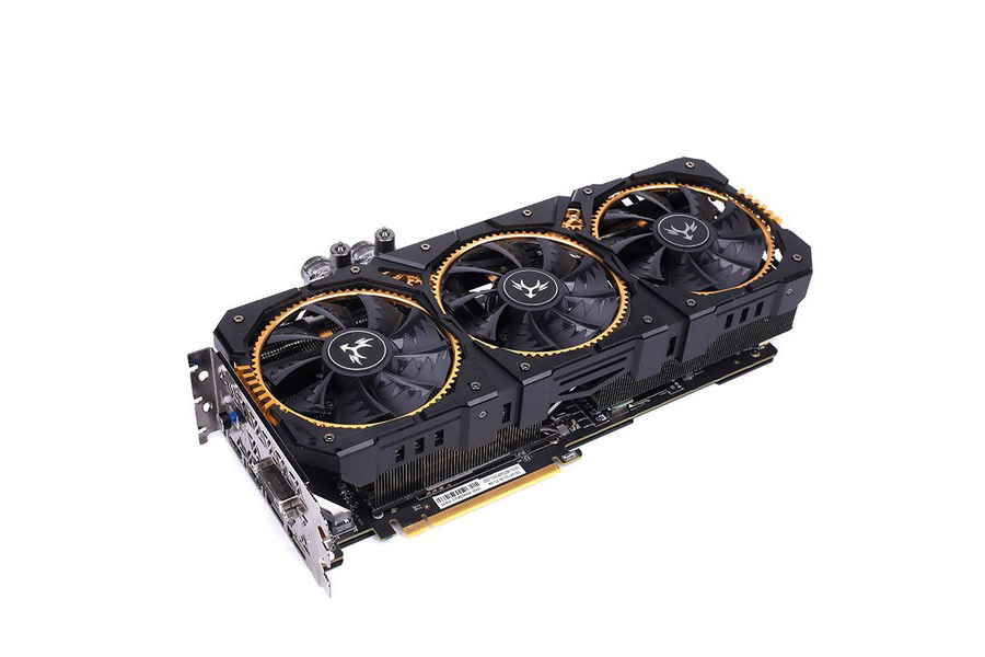 可拆风水混合散热colorful七彩虹发布gtx1080ti九段旗舰显卡7999元