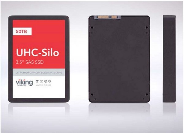 MLC颗粒、高达50TB容量：Viking Technology 发布 UHC-Silo 固态硬盘