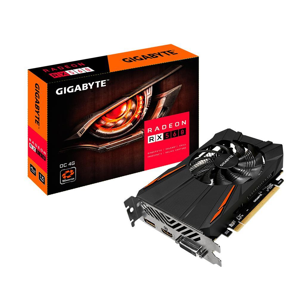 体积小巧性能强劲：GIGABYTE 技嘉发布Radeon RX 560 OC 4G Mini-ITX显卡