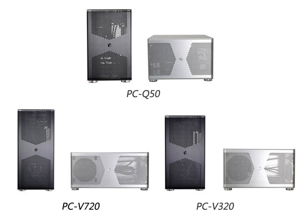 紧凑全铝方案：LIANLI 联力 发布 PC-Q50、PC-V320 和 PC-V720 三款机箱