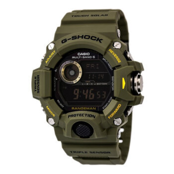 上山下海：CASIO 卡西欧 G-SHOCK GW-9400-3CR 男款运动表军 绿色晒单