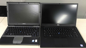 #本站首晒##一次过#廉颇尚能饭？十年后再入性冷淡商务本 — 戴尔 Dell Latitude 7480 与D430的忘年之交