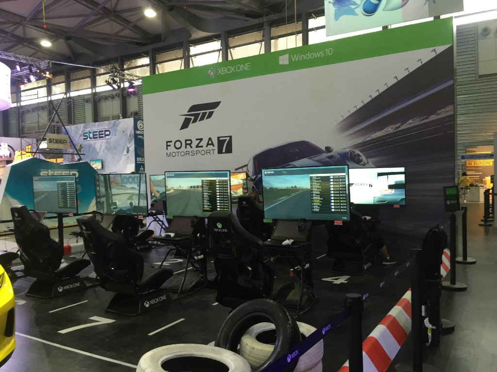 《Forza 7》与Xbox One X中国首秀：微软携多款游戏亮相ChinaJoy 2017