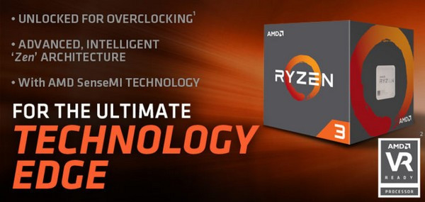 抢食主流市场：AMD 正式推出 Ryzen 3系列处理器