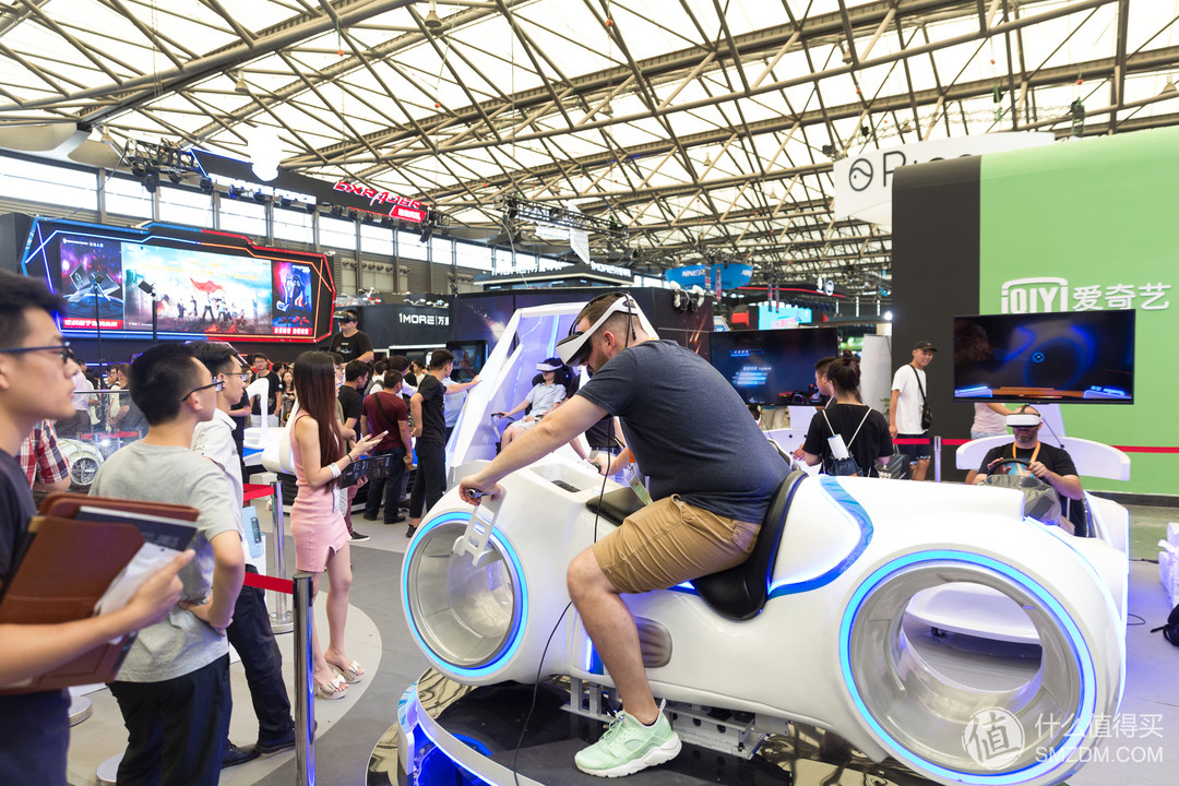 独特“载具”带来4D VR体验：ChinaJoy 2017 E3硬件场馆 畅玩小分享