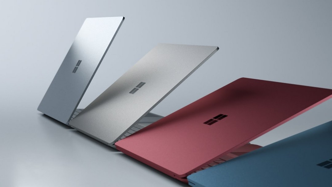 全色登场：Microsoft 微软 预售 全部颜色版本 Surface Laptop