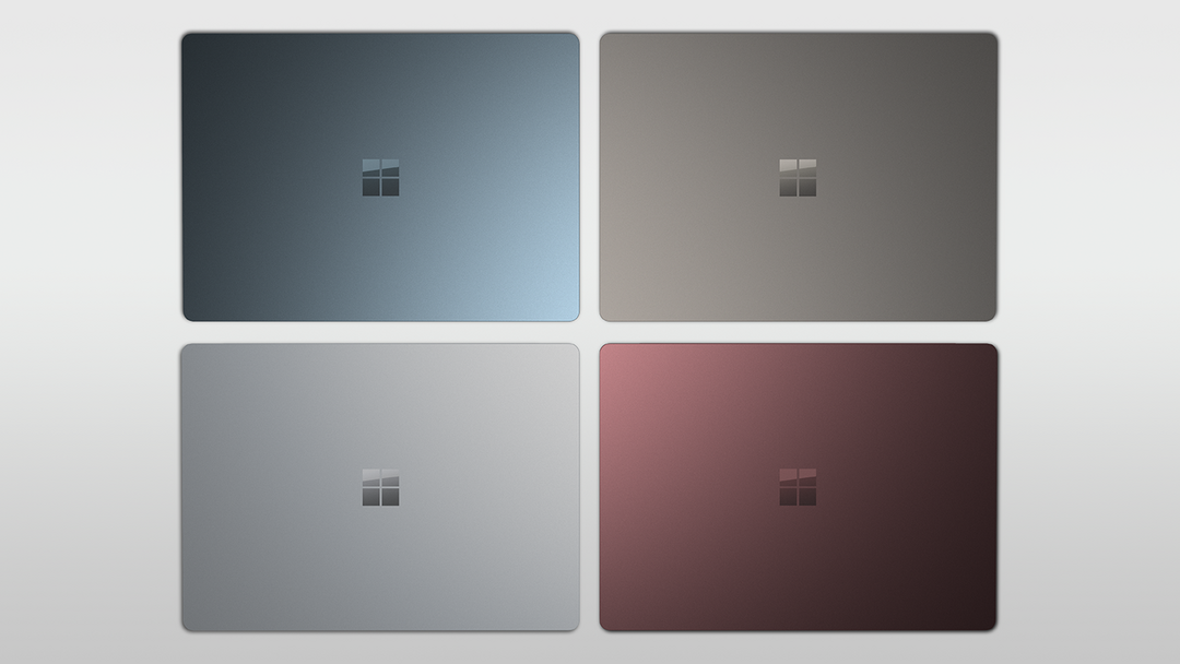 全色登场：Microsoft 微软 预售 全部颜色版本 Surface Laptop