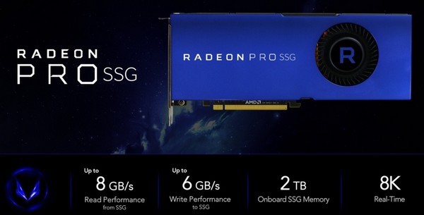AMD Tech Day系列报道之三：Radeon Pro SSG——全球首款自带固态硬盘的显卡 