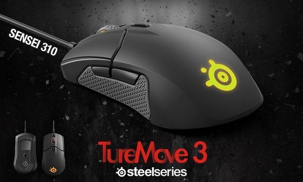 搭载TrueMove3引擎：steelseries 赛睿 推出 Sensei 310 和 Rival 310 游戏鼠标