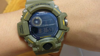 上山下海：CASIO 卡西欧 G-SHOCK GW-9400-3CR 男款运动表军 绿色晒单