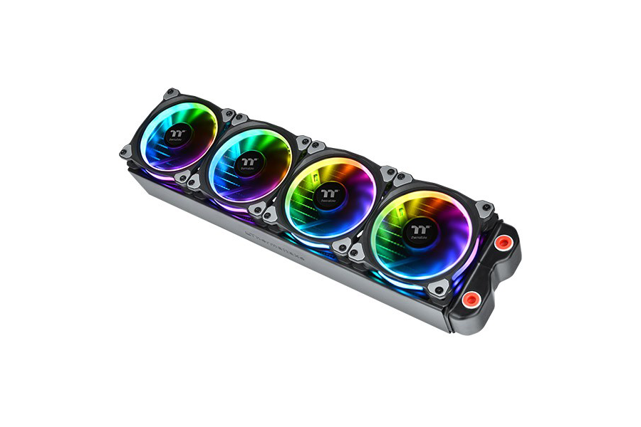 高可玩性+RGB幻彩灯效：Thermaltake 曜越 发布 Riing Plus 12 LED RGB TT Premium *级版风扇