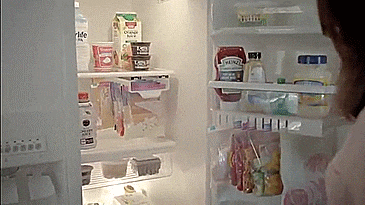 #翻个冰箱# 揭秘！两个上班族的冰箱里藏了些什么