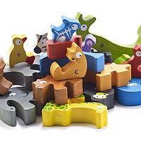 能变着花样玩的才是好玩具 篇五：玩具测评 | Begin Again 动物嘉年华字母益智积木玩具的N种玩法
