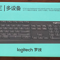 Logitech 罗技 K375S 优联蓝牙双模无线键盘 开箱简评