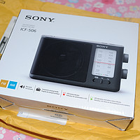 索尼收音机：SONY 索尼 ICF-506 FM/AM 调频收音机