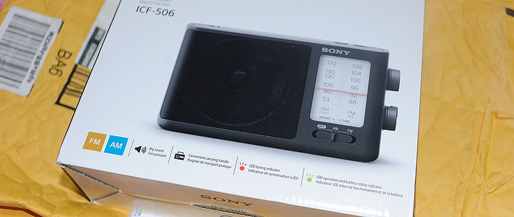 索尼收音机：SONY 索尼ICF-506 FM/AM 调频收音机_收音机_什么值得买